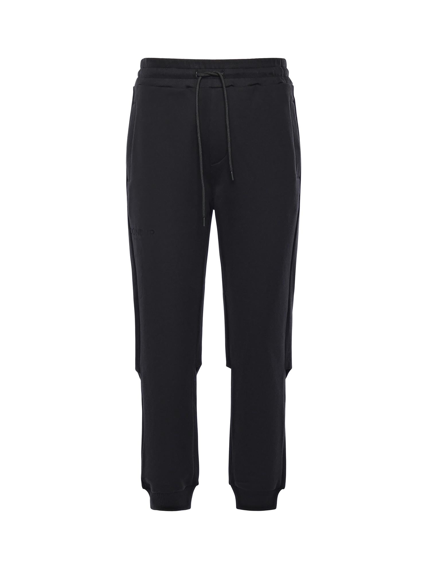 Jogger in felpa di cotone UF583 KF0196ULO8999 DONDUP 