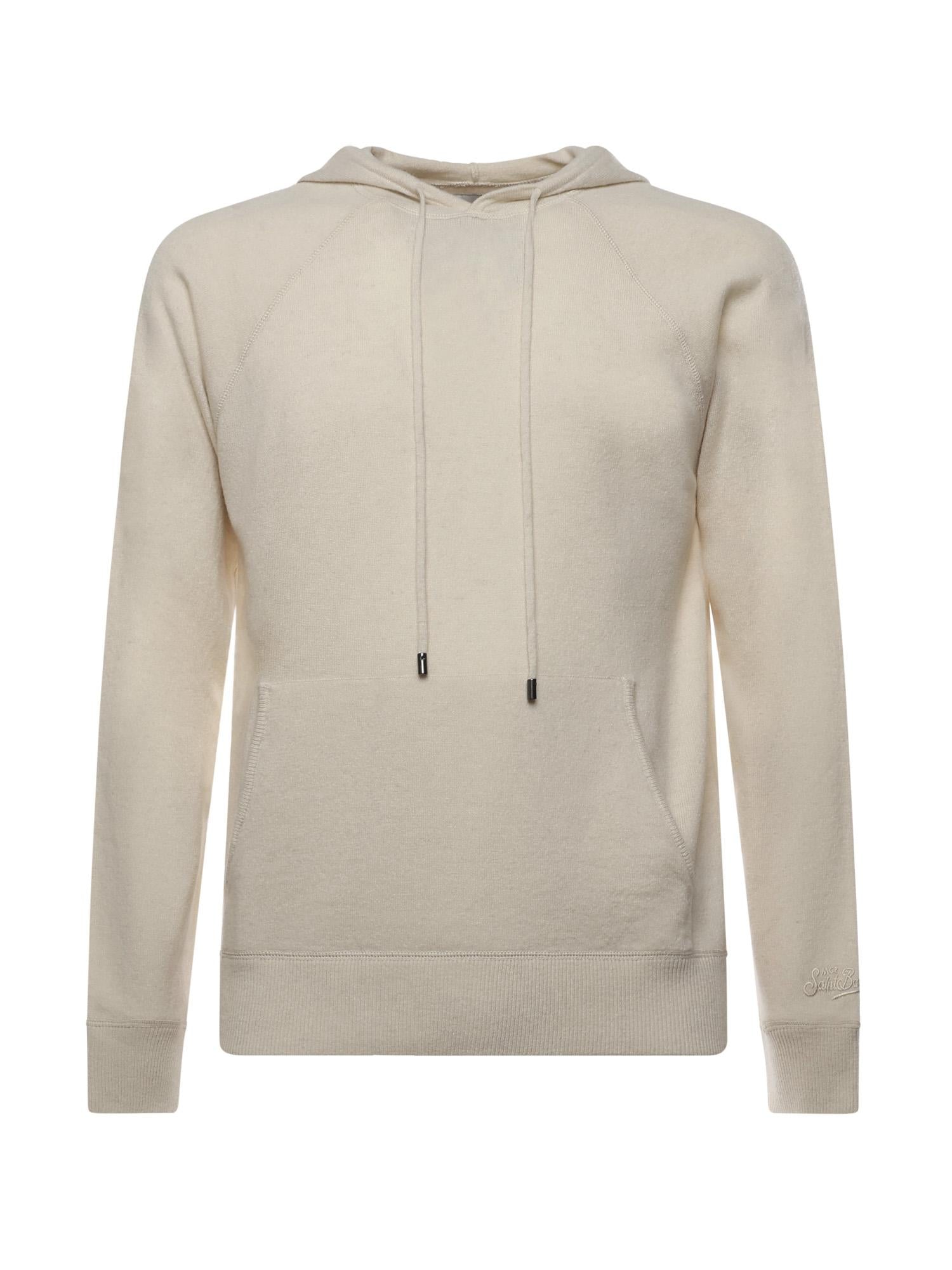 Felpa con cappuccio in lana WILB002 00261I MC2 SAINT BARTH 