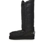 Stivali Eskimo 40 rhinestones logo MUFW101052B CBKG MOU 
