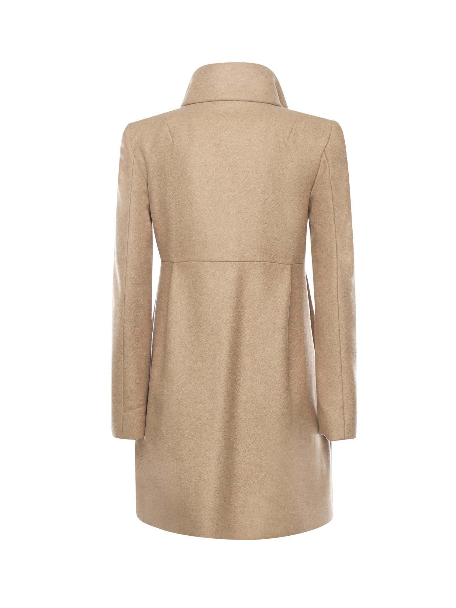 Cappotto Romantic in panno di lana mélange NAW5051Y050XMY C813 FAY 