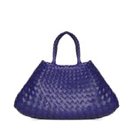 Borsa Santa Croce small in pelle 8893 DEEP PURPLE DRAGON DIFFUSION 