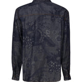 Camicia in denim con paisley MRNE0003 99TTE14S9091 ETRO 
