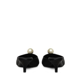 Mules in satin con perle 513526  MAGDA BUTRYM 