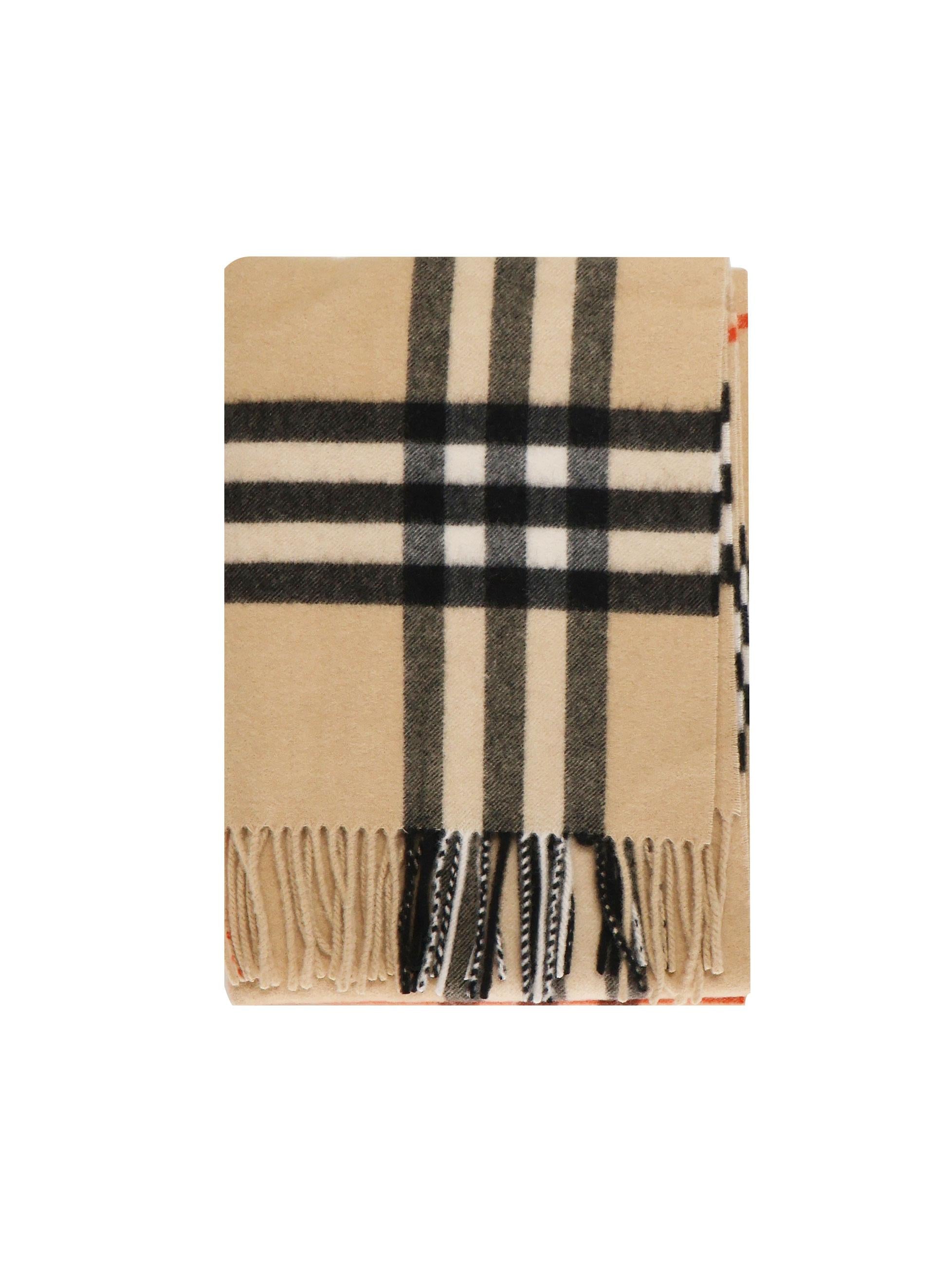 Sciarpa in cashmere Check 8085931 A2021 BURBERRY 