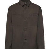 Camicia in misto cotone con logo LV04LG104G PAR CALVIN KLEIN 