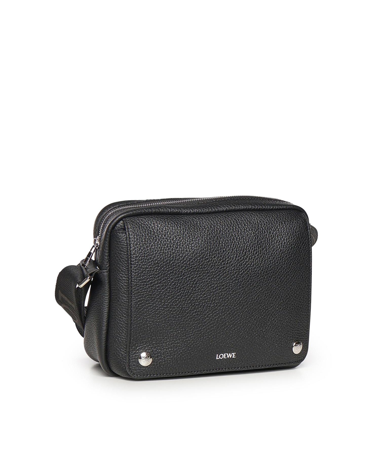 Borsa messenger Pebble media in pelle BANBA73X07 1100 LOEWE 