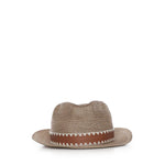 Cappello in abaca M77CPLM12TES0M118 03 ELEVENTY 
