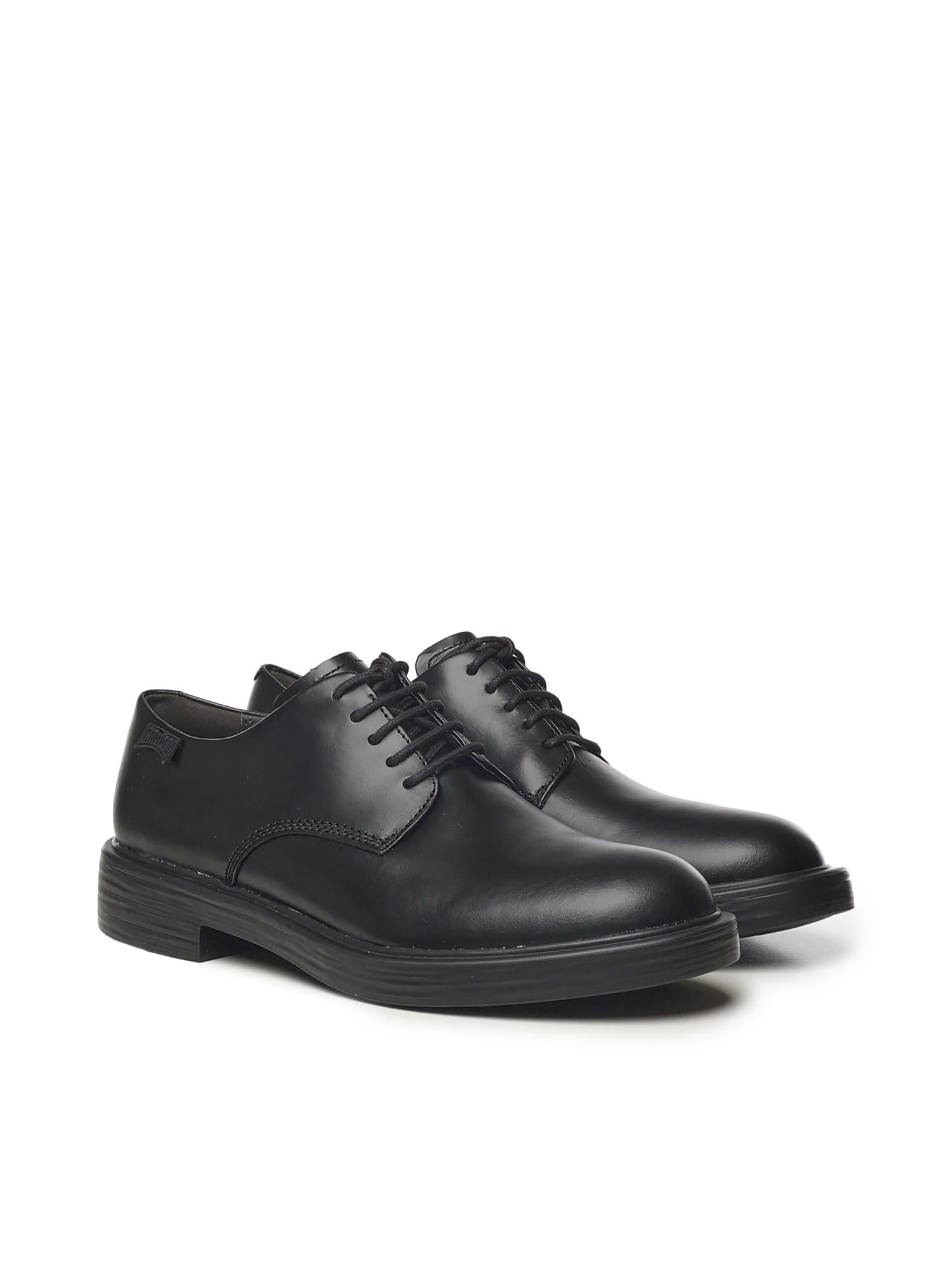 Derby in pelle con lacci dean K100979 001 CAMPER 