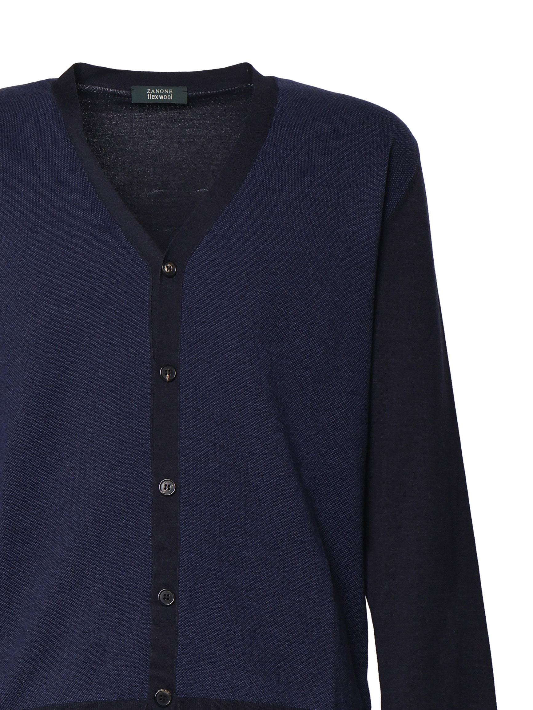 Cardigan in lana 810116 ZN225N4834 ZANONE 