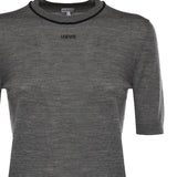 Maglione in lana con logo S359Y55K43 4004 LOEWE 