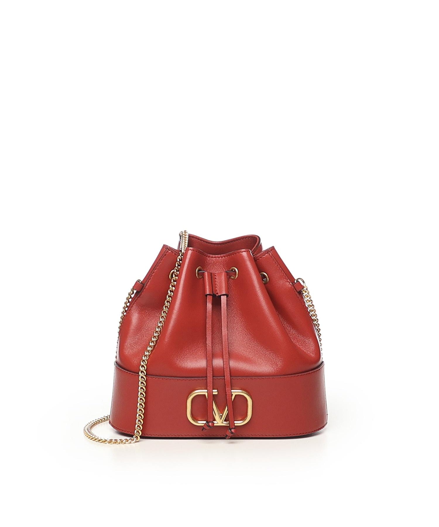 Mini secchiello con catena VLogo Signature 6W2P0T83 HPF0RO VALENTINO GARAVANI 