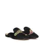 Mule Embroidered 5387700069 BLACK KURT GEIGER 