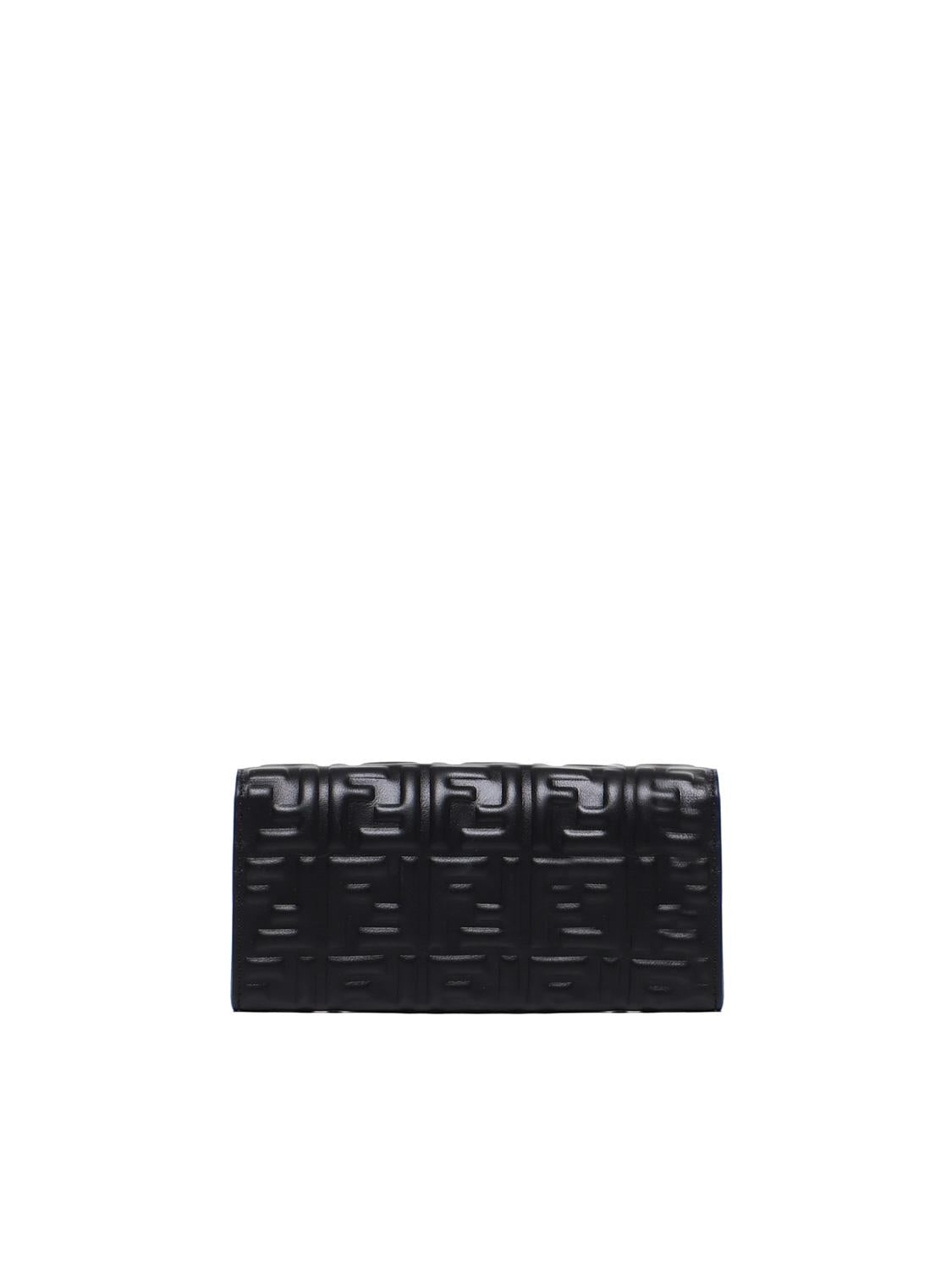 Portafoglio continental Baguette in pelle 8M0365 AAJDF0KUR FENDI 