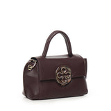 Borsa a mano Federica V small<BR/> 73BS9ER02 FEDERICA VBORDEAUX V° 73 