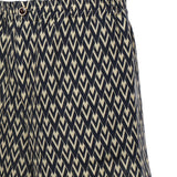 Bermuda in popeline di cotone con stampa Toute la V all over<BR/> 6V3RDE35 AK2QTD VALENTINO GARAVANI 
