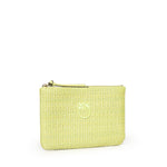 Pochette in rafia con logo Love Birds 106763 A39YVV0Q PINKO 