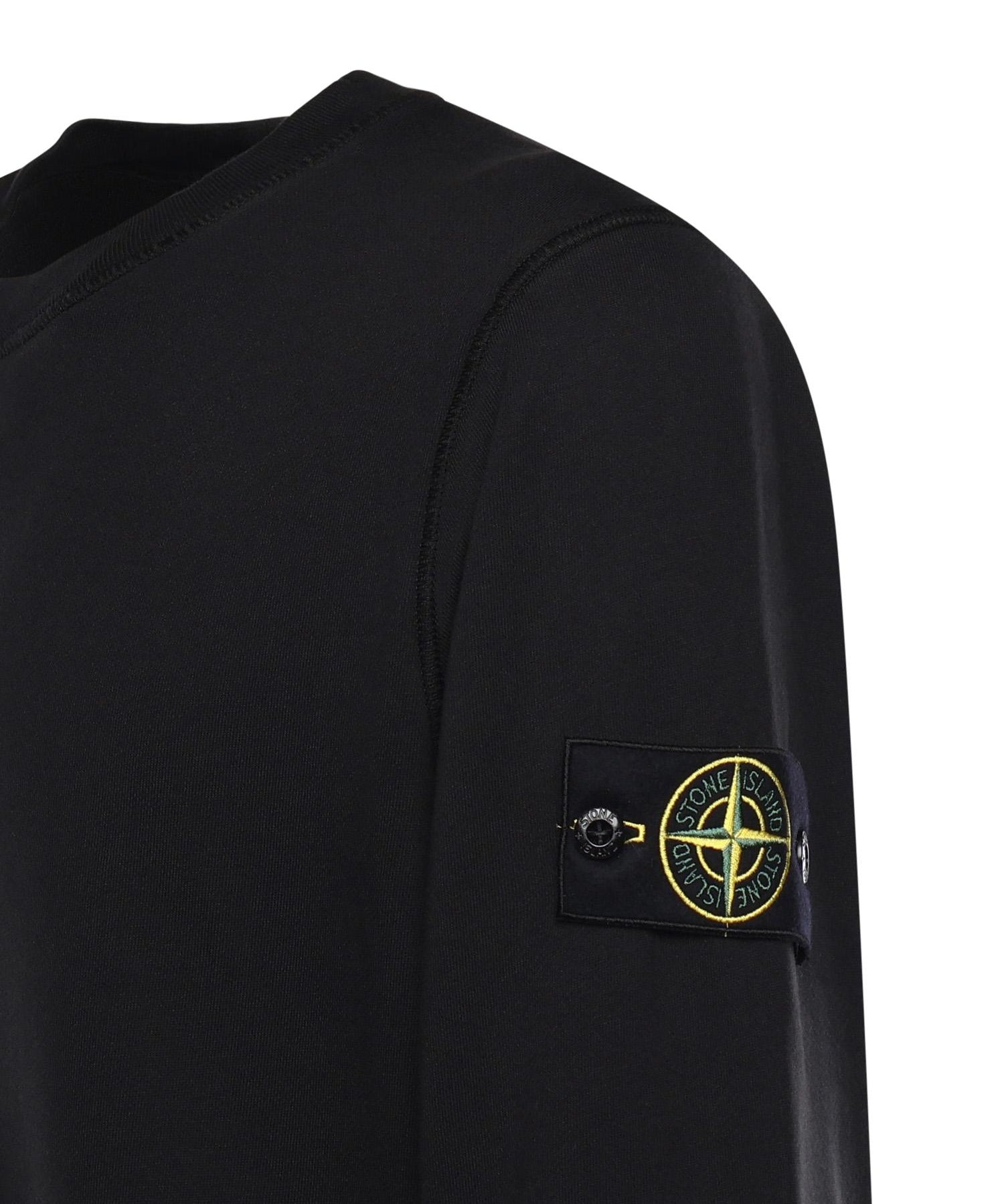 Felpa in cotone con logo L1S156100060 S0051V0029 STONE ISLAND 