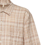 Camicia Adam in cotone e lino 1293-1 150 SUNFLOWER 
