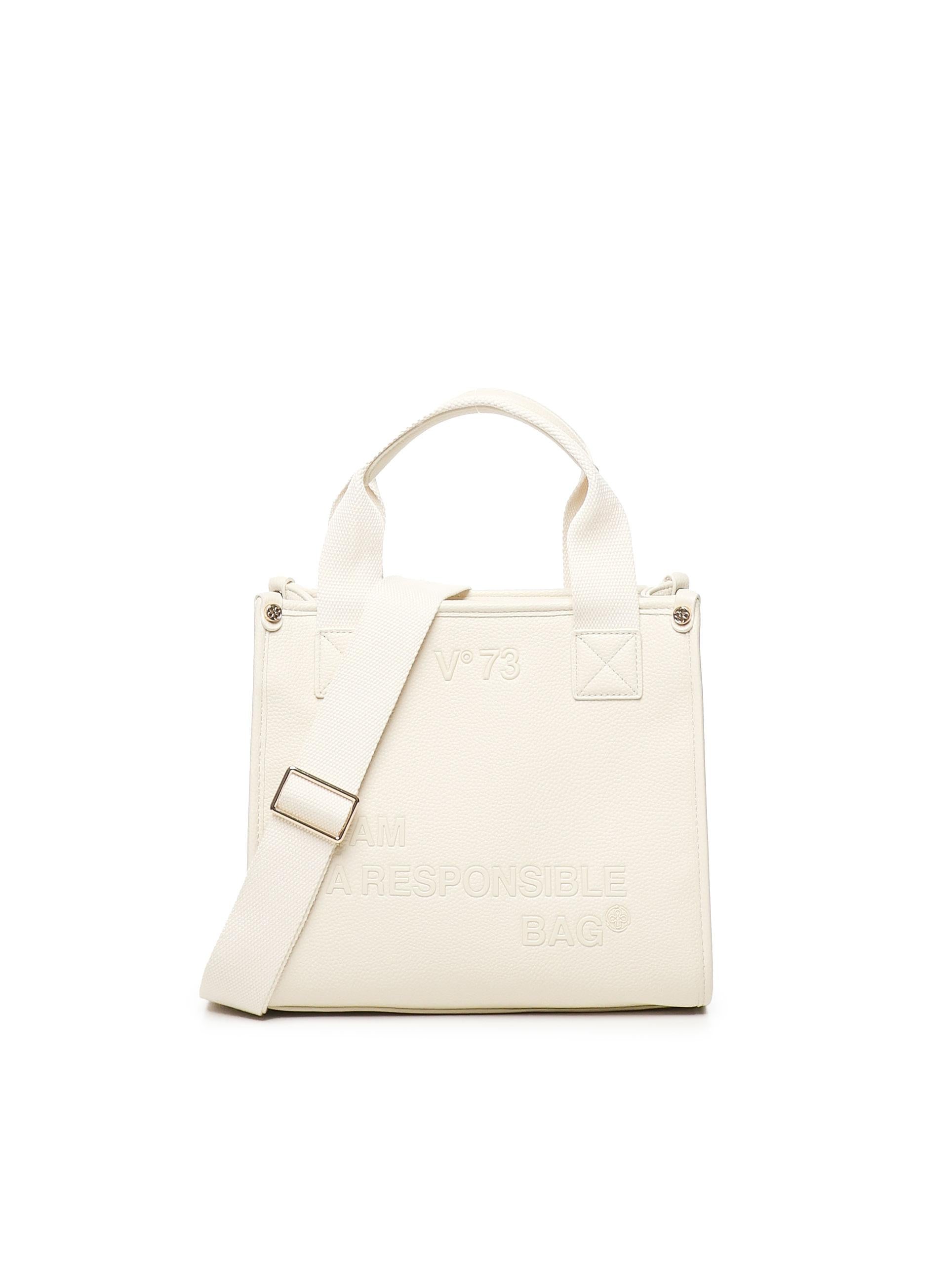 Borsa shopping responsability Now 73BS8F301 RESPONSIBILITY NOWOFF WHITE V° 73 