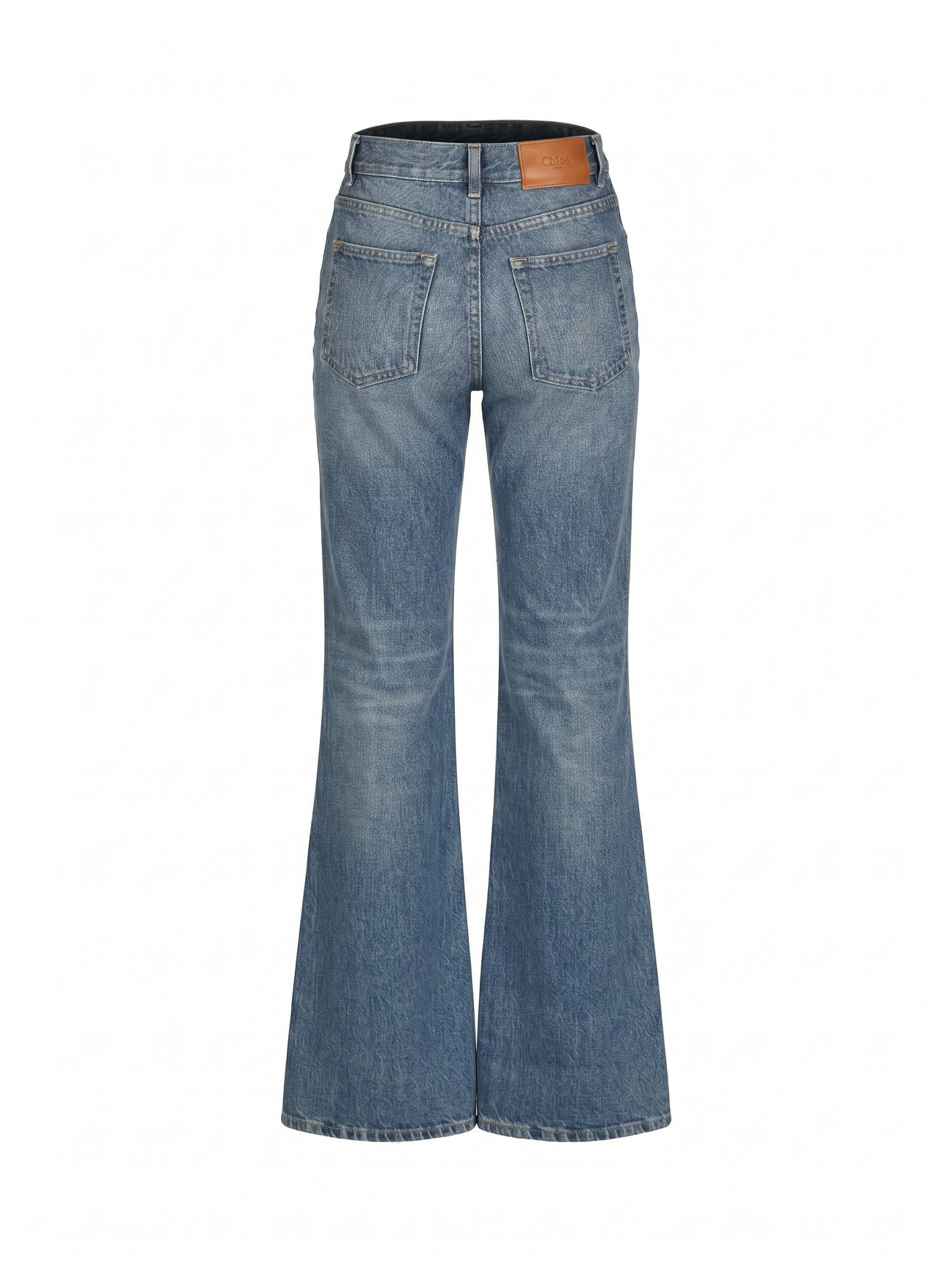 Jeans Flare in denim CH25WDP04153 4A1 CHLOÉ 