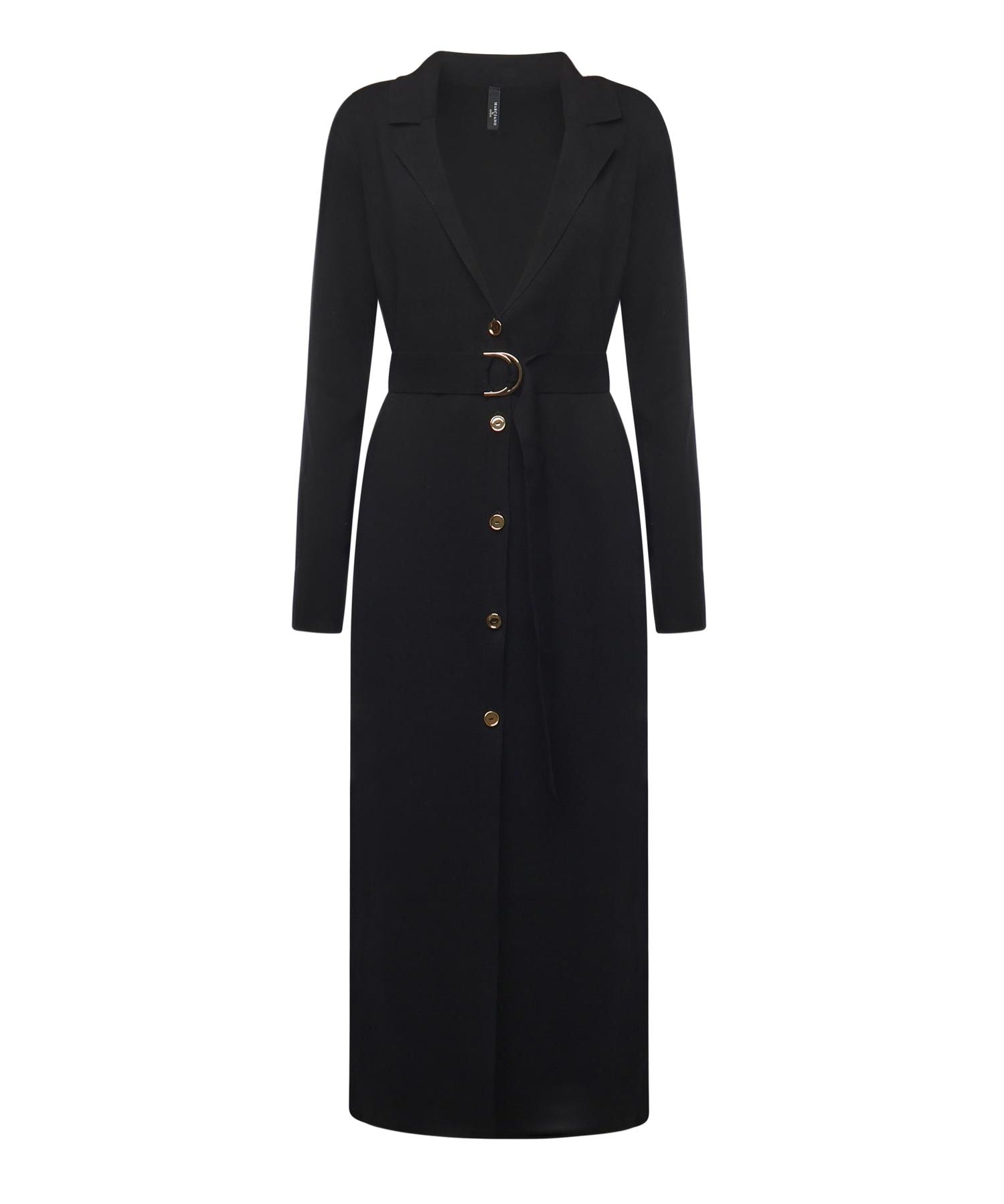 Cardigan maxi in misto viscosa 5BGR01 5890ZJBLK MARCIANO BY GUESS 