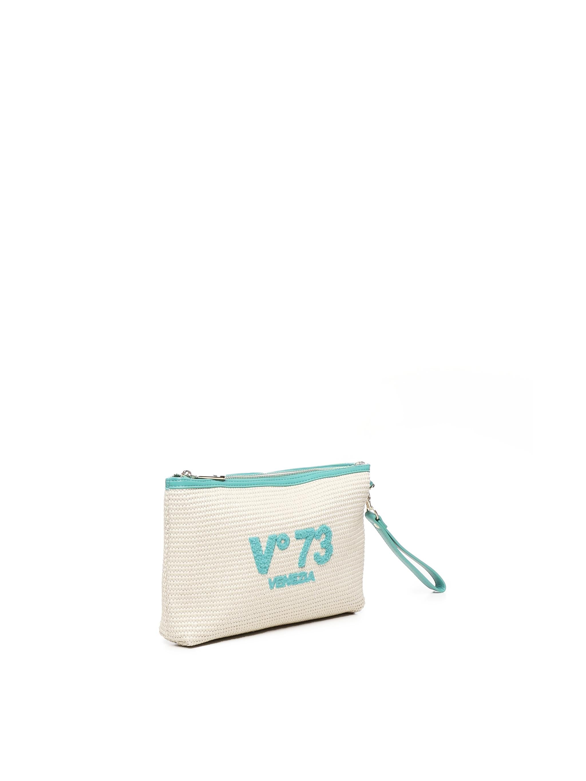 Pochette Beauty Inge 73BE8VL558 INGEOFF WHITE/SMERALDO V° 73 