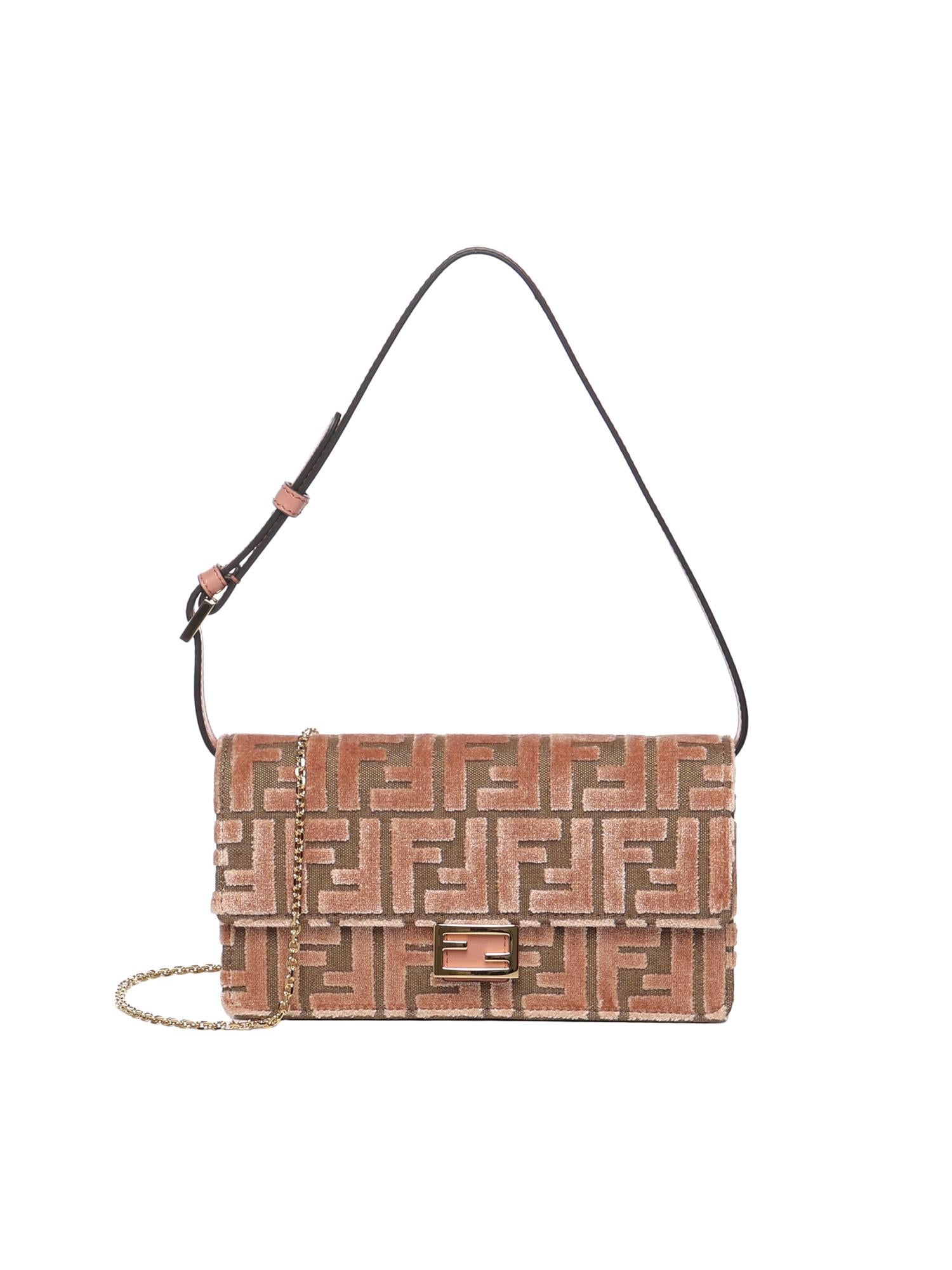 Portafoglio con catena Baguette 8M0498 AT14F13VM FENDI 