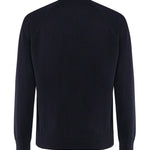 Felpa con zip in lana<BR/> 14803 57133598 GALIANO 