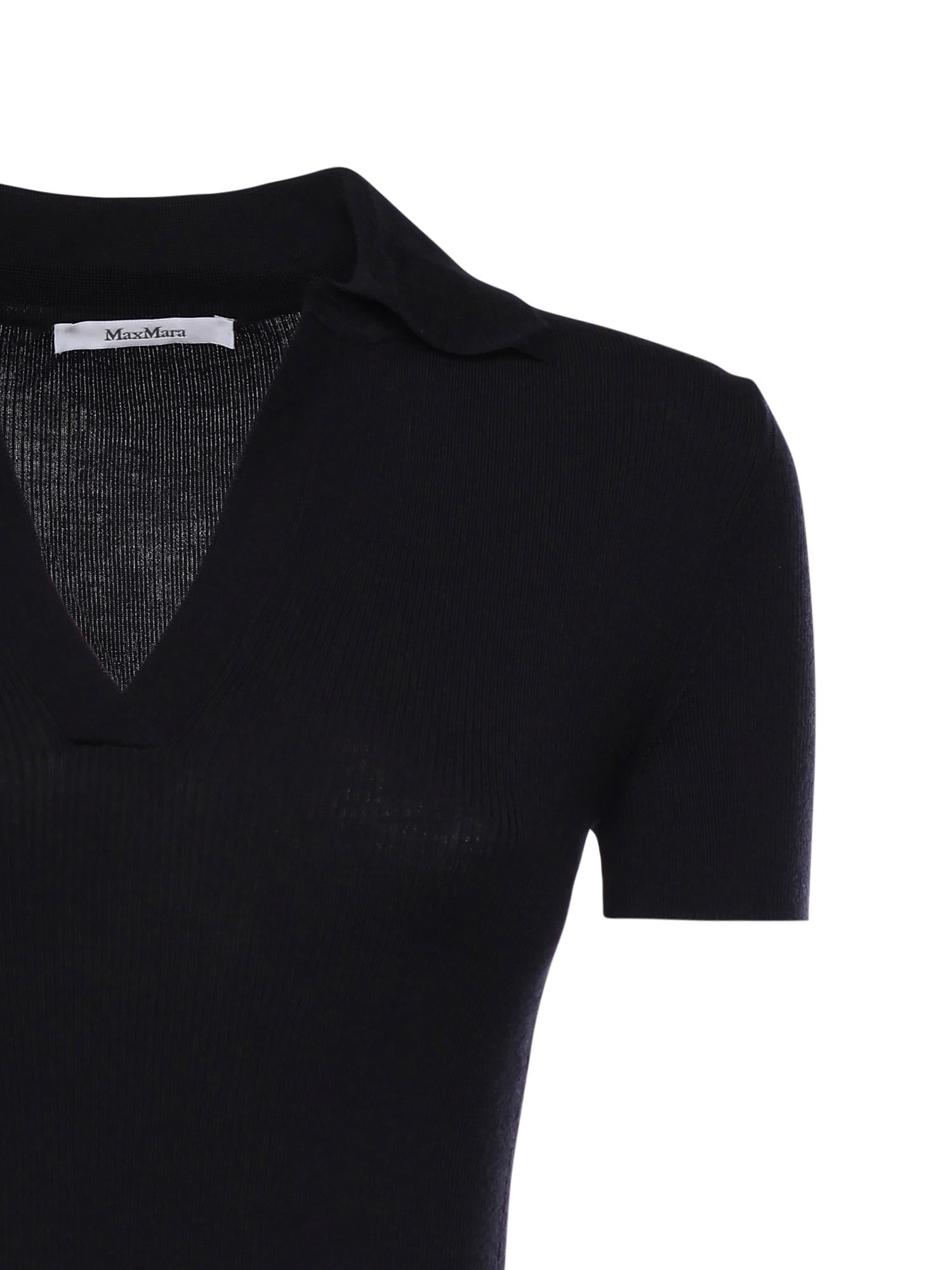 Polo in lana a coste<BR/> 2611361171600 004 MAX MARA 