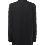 Blazer con cristalli e perle 105411 A2PNZ99 PINKO 