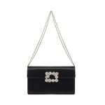 Pochette Efflorescence in raso RBWAMFD0200RS0 B999 ROGER VIVIER 