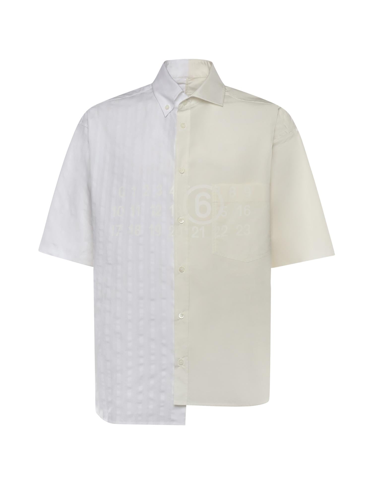 Camicia in popeline di cotone SH0DR0007 MTN135961 MM6 Maison Margiela 