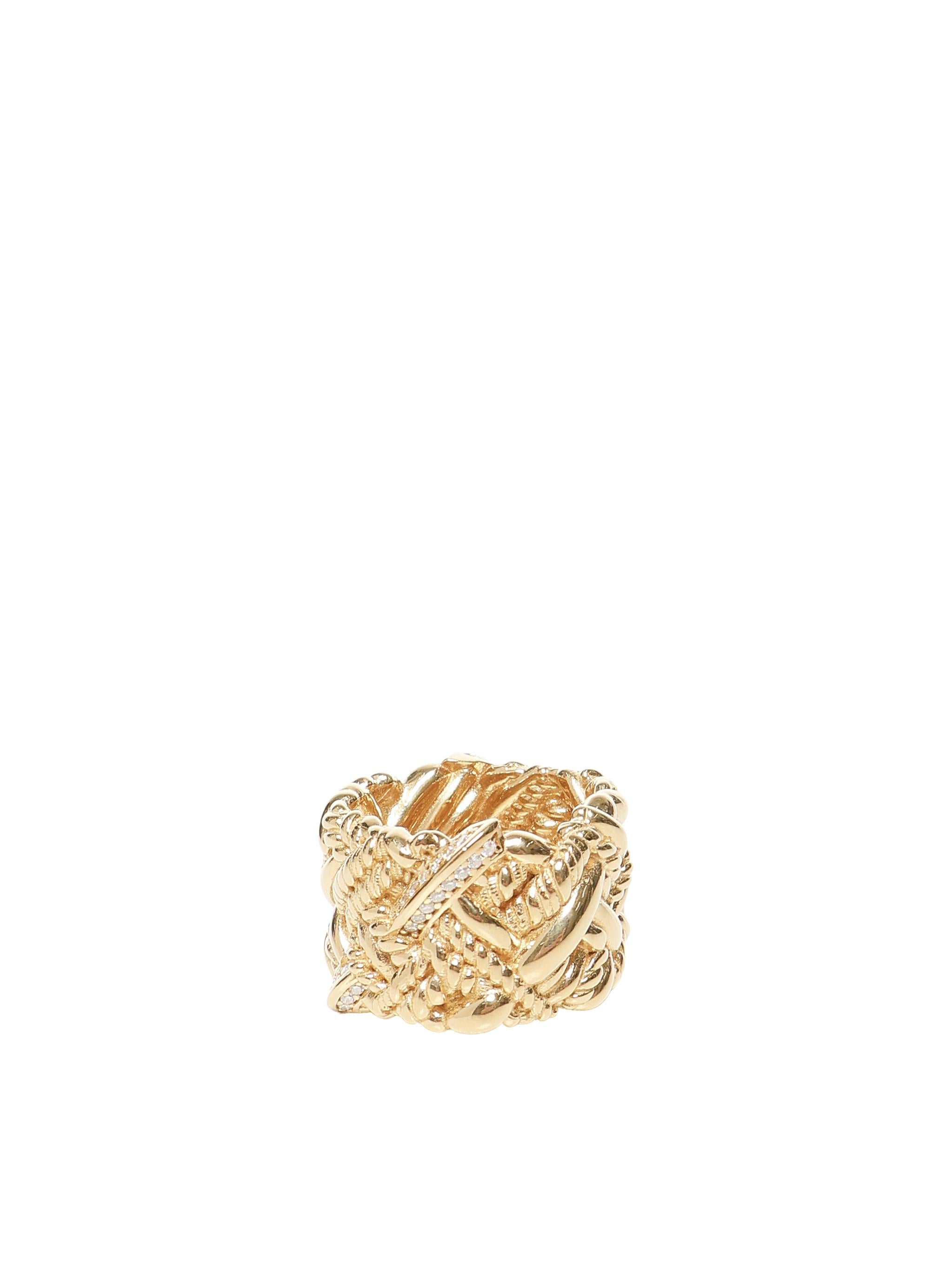 Anello Intreccio<BR/> 838184 VBOB69000 BOTTEGA VENETA 