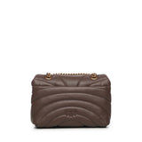 Borsa a tracolla grande Love Bag Puff trapunta farfalla 100039 A1EXL74Q PINKO 