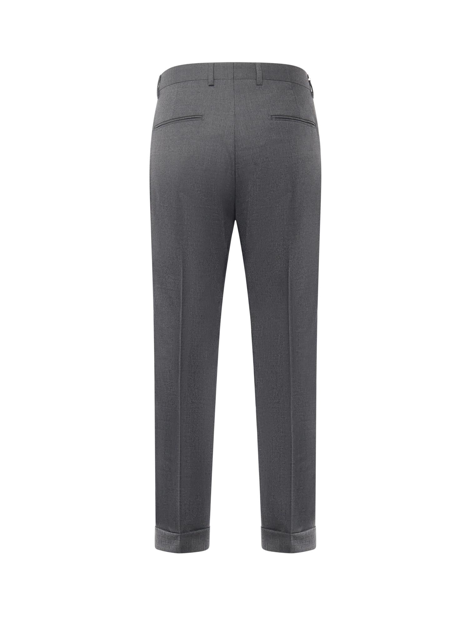 Pantaloni sartoriali in gabardine di misto lana ALEXANDER SHORTER RISV FPDOGRIGIO BE ABLE 