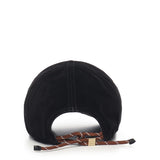 Cappello da baseball in velluto 5HC369 2CUAF034S MIU MIU 