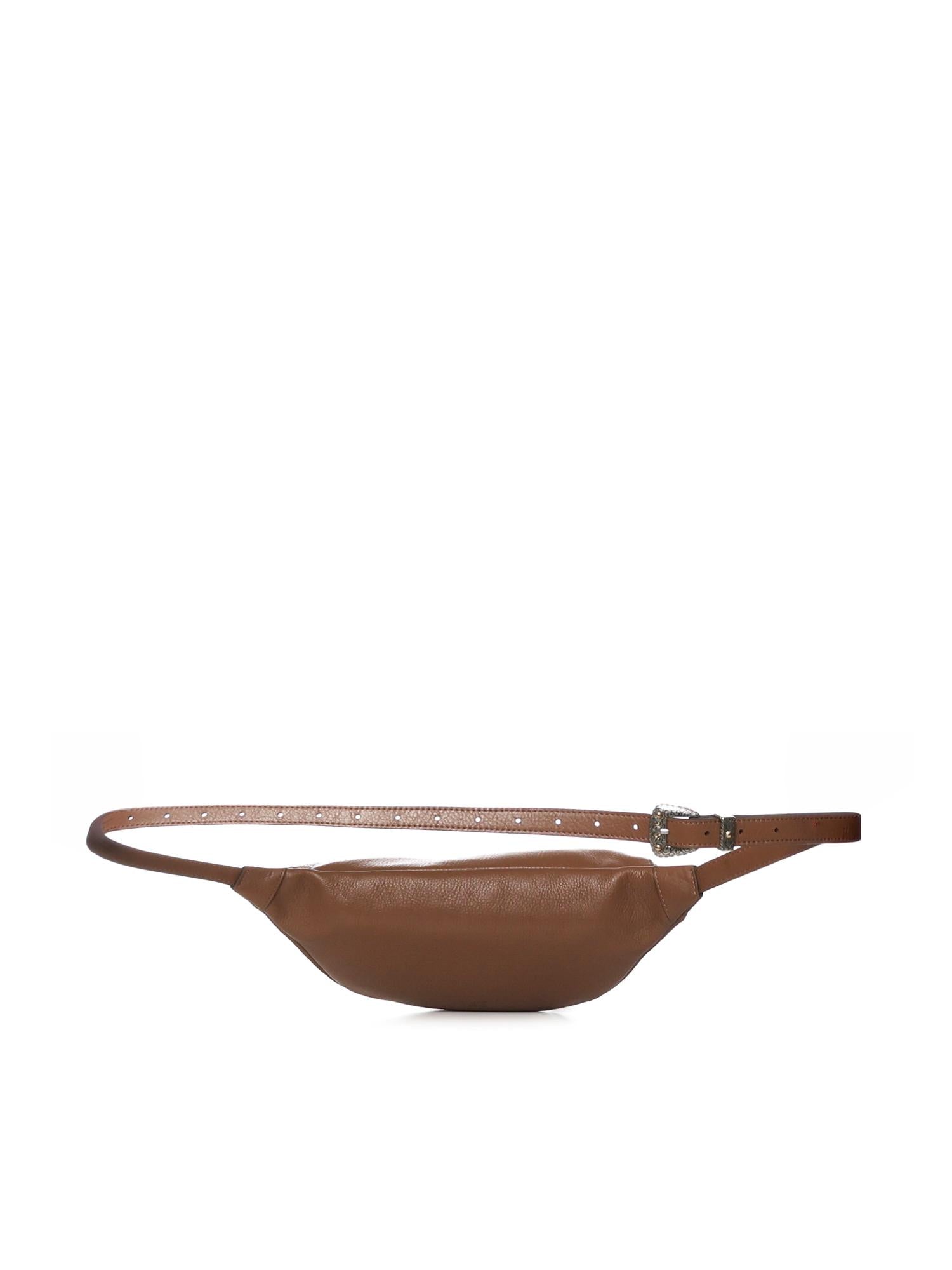 Marsupio in pelle new biker 106724 A2JGL17O PINKO 