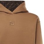 Felpa in cotone con logo FY1143 ATL9F0QU5 FENDI 