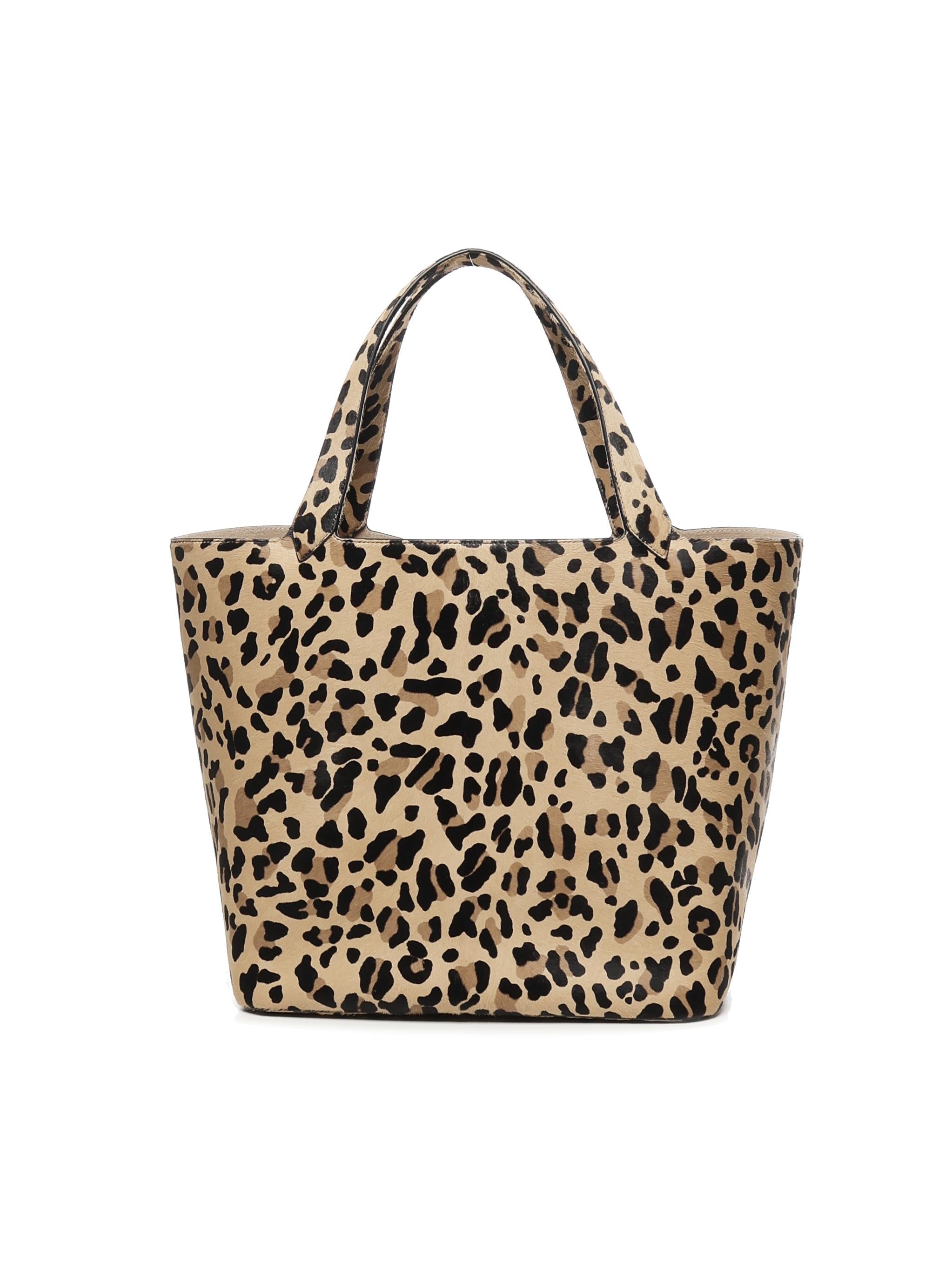 Borsa Le Cabas in cavallino leopardato AA1S15042CA329 157 ALAIA 