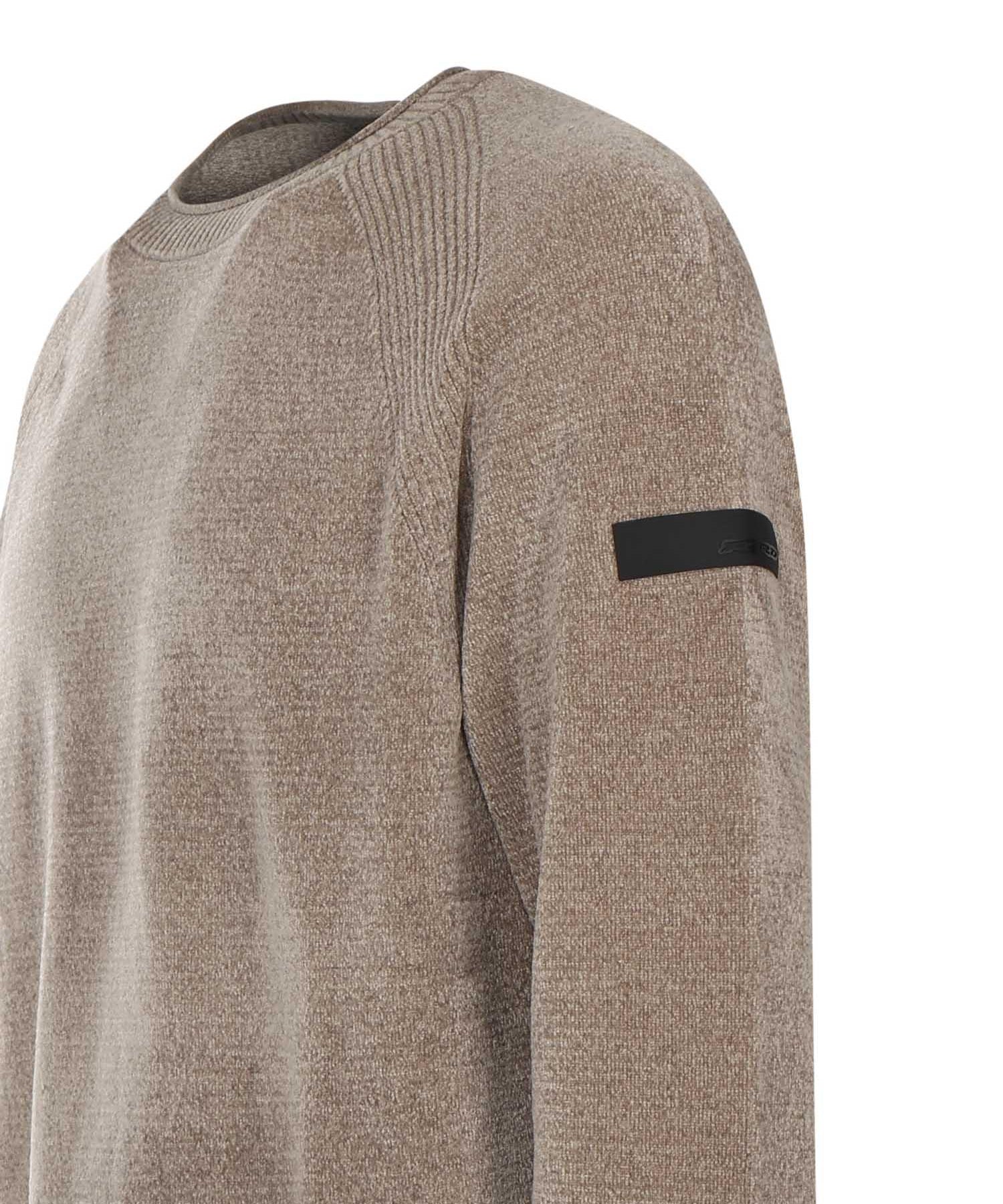 Maglione a girocollo con logo W25132 87 RRD 