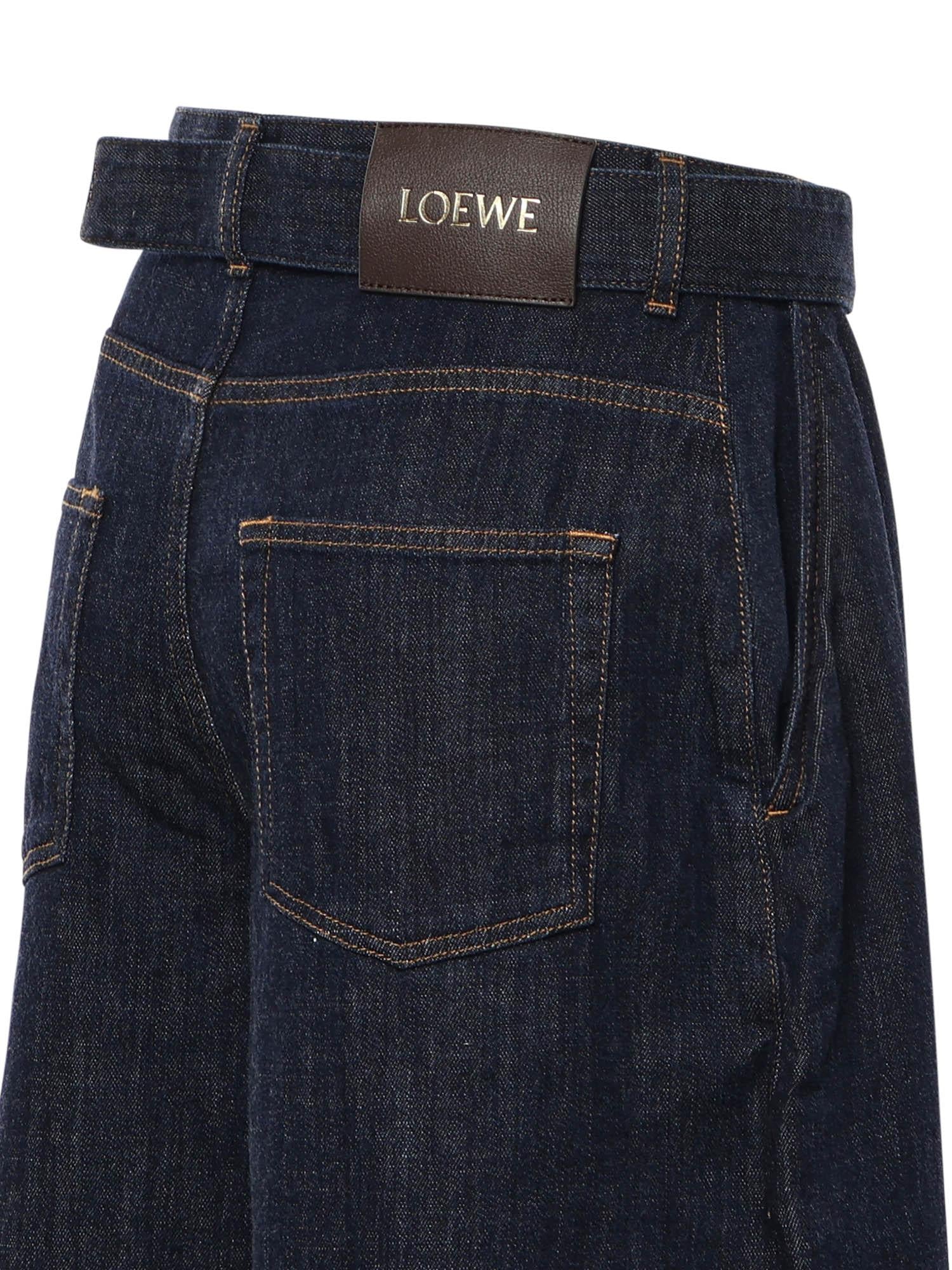 Jeans con cintura in denim S359Y11XEE 5380 LOEWE 