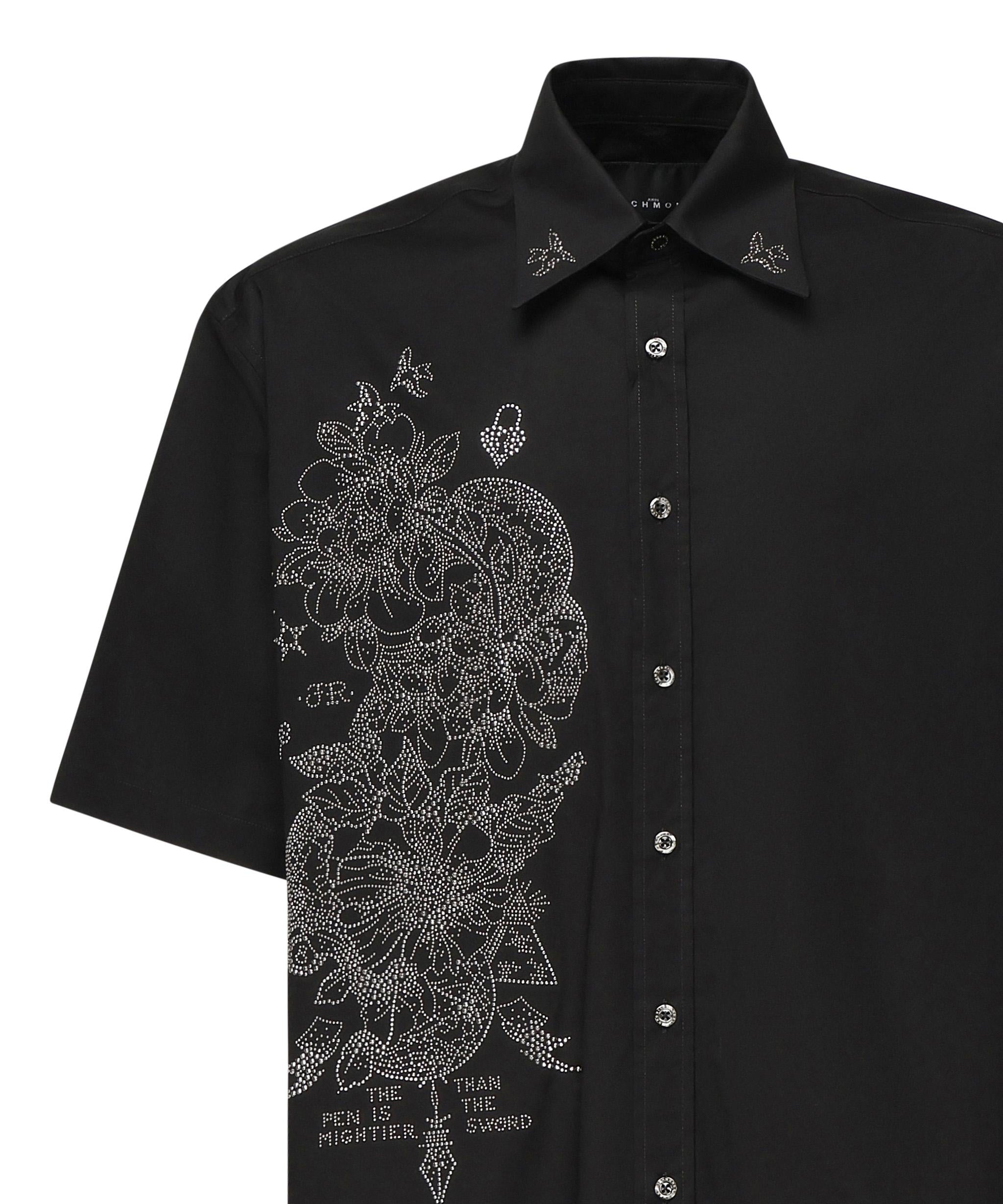 Camicia con ricamo a contrasto RMP25229CA  JOHN RICHMOND 