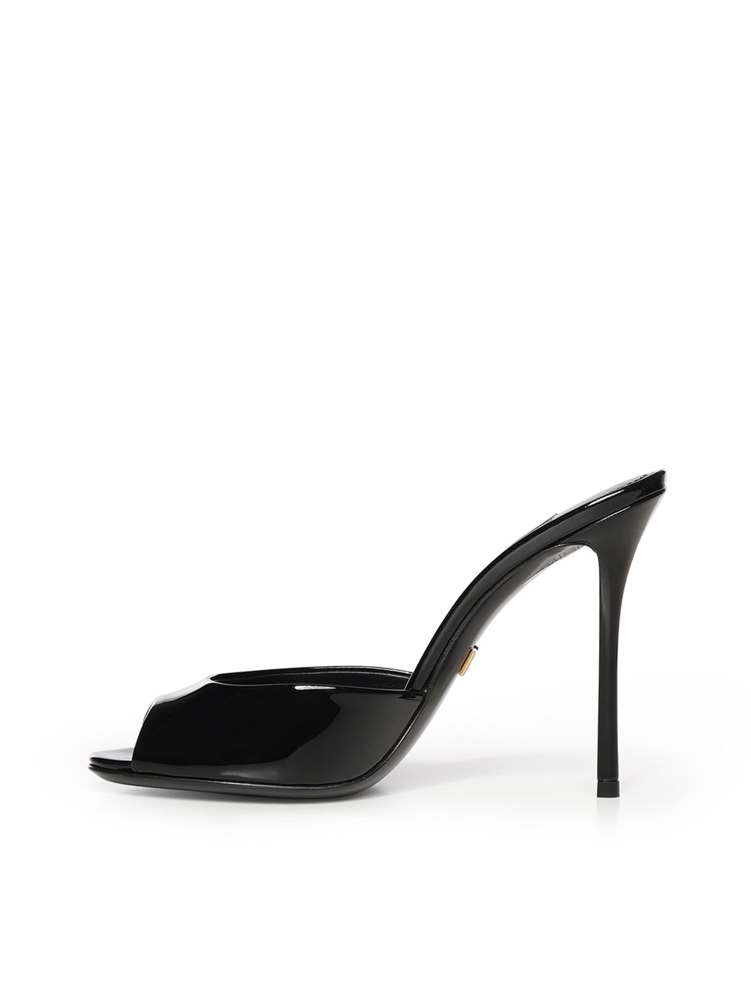 Mule Keira in pelle verniciata CR2011 A147180999 DOLCE & GABBANA 