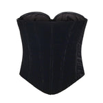 Top bustier in velluto 115256 100 ROTATE 