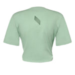 T-shirt cropped in cotone 26SSNTP-0002 MENTA NINEMINUTES 