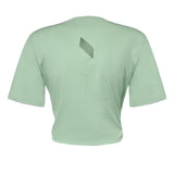T-shirt cropped in cotone 26SSNTP-0002 MENTA NINEMINUTES 