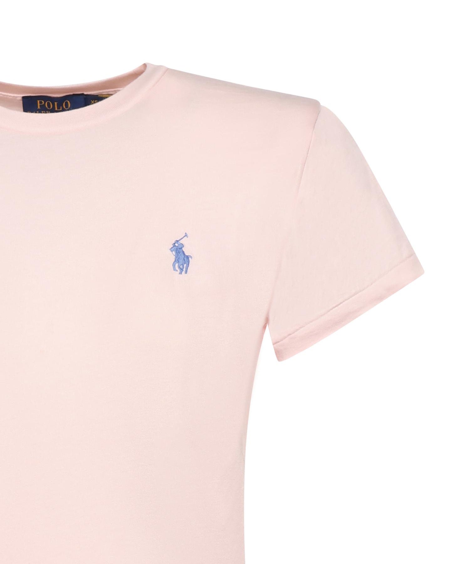 T-shirt in cotone con logo 211B14605 014 POLO RALPH LAUREN 