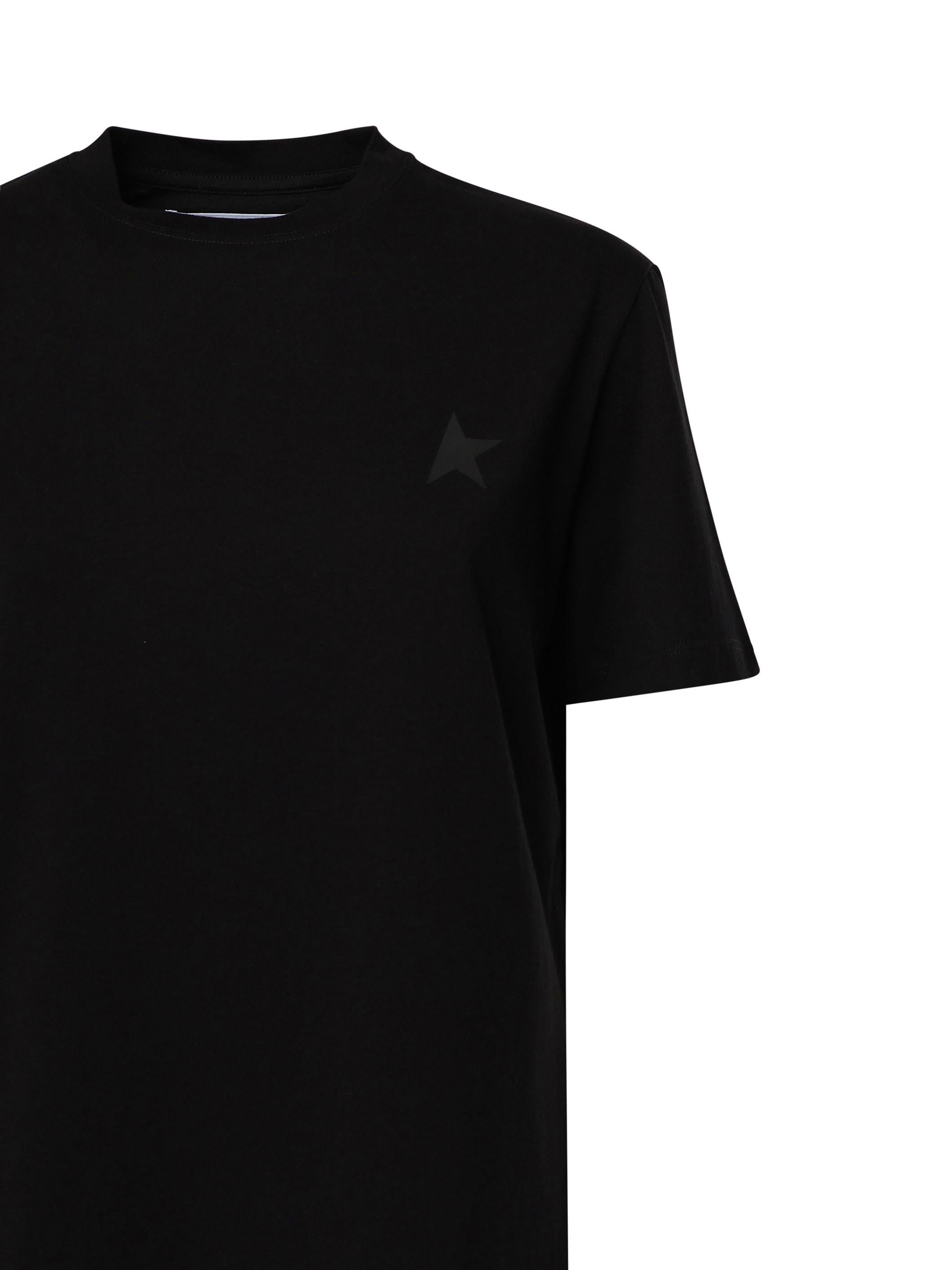 T-shirt con stampa GWP01220 P00059390100 GOLDEN GOOSE 