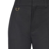 Pantaloni sartoriali in lana grain de poudre CHC25APA29067 001 CHLOÉ 