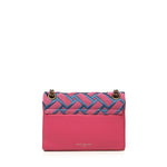 Borsa Kensington in pelle e suede<BR/> 5017657219  KURT GEIGER 